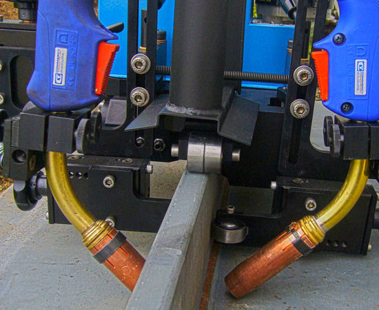FLATMAG Soudure 2 torches profilés Holland FLATMAG Soudure 2 torches profilés Holland